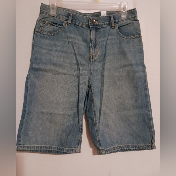 Children's Place Light Blue Denim Shorts - Picture 4 of 4
